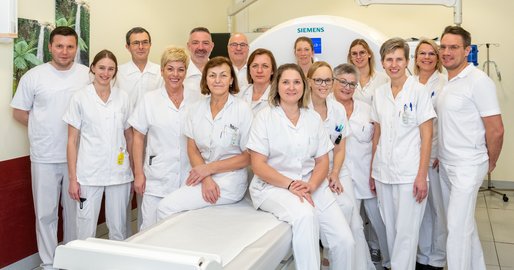 Gruppenfoto des Radiologie Teams